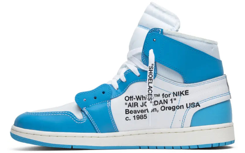 Jordan 1 Retro High Off-White University Blue