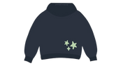 Broken Planet Astral Energy Hoodie Outer Space Blue