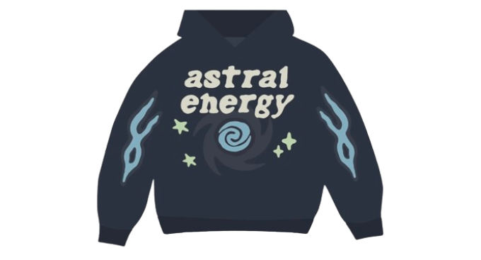 Broken Planet Astral Energy Hoodie Outer Space Blue