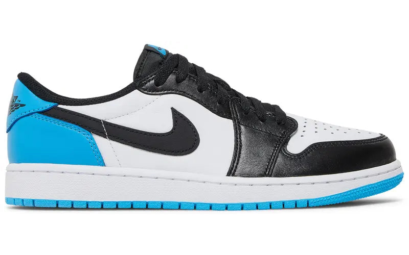 Jordan 1 Retro Low OG Black Dark Powder Blue