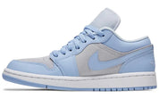 Jordan 1 Low Football Grey Aluminum (Women's)