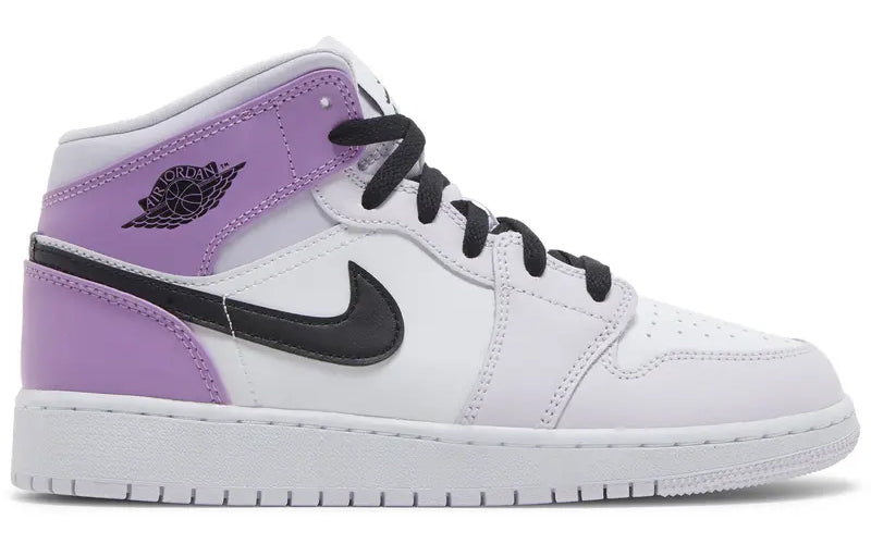 Jordan 1 Mid Barely Grape (GS)