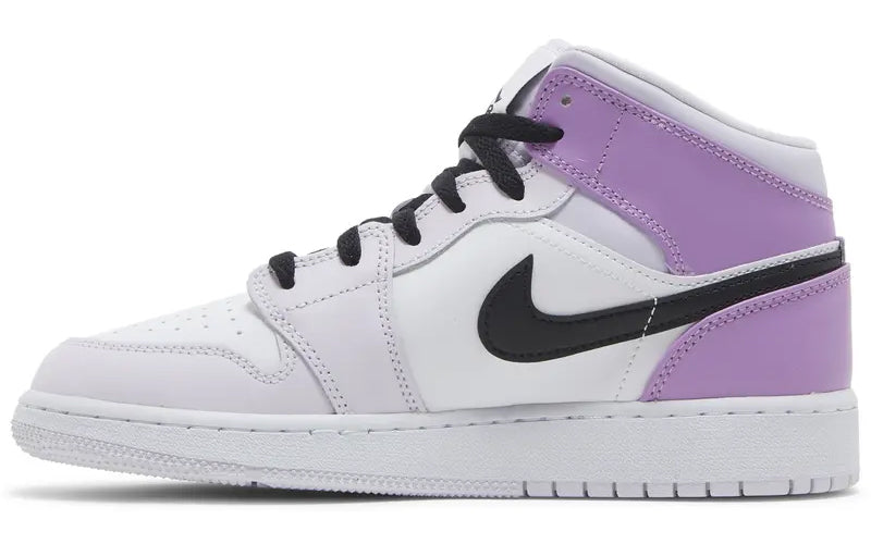 Jordan 1 Mid Barely Grape (GS)