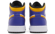 Jordan 1 Mid Lakers (2022) (GS)