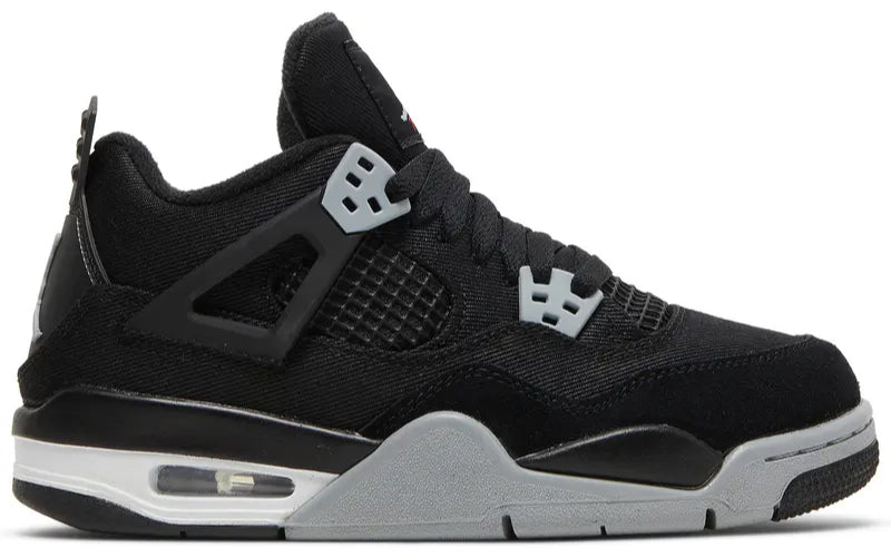 Jordan 4 Retro SE Black Canvas (GS)