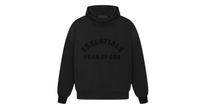 Essentials Hoodie 'Jet Black'