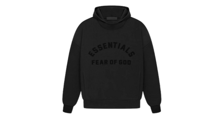 Essentials Hoodie 'Jet Black'