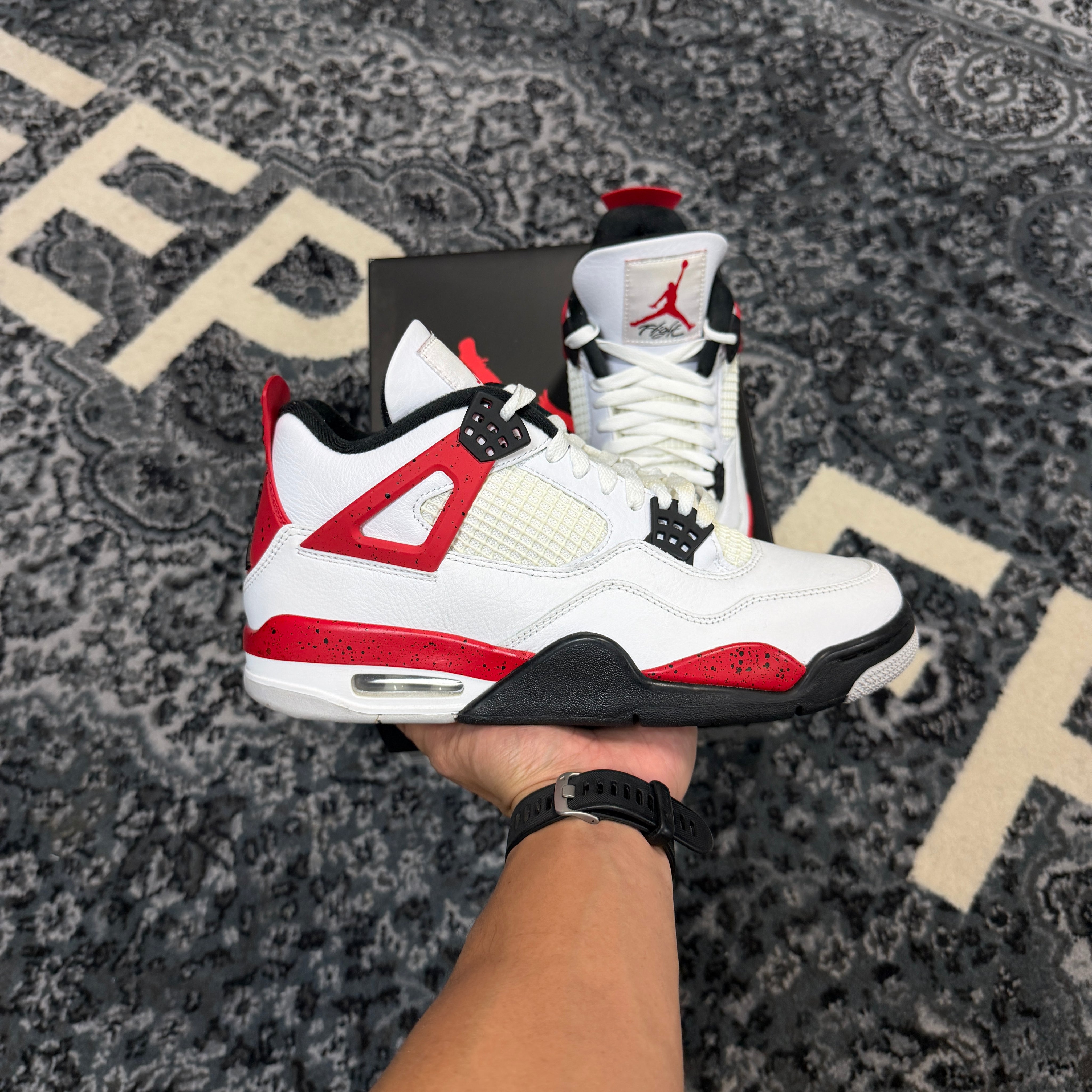 Jordan 4 Retro Red Cement (Preowned)