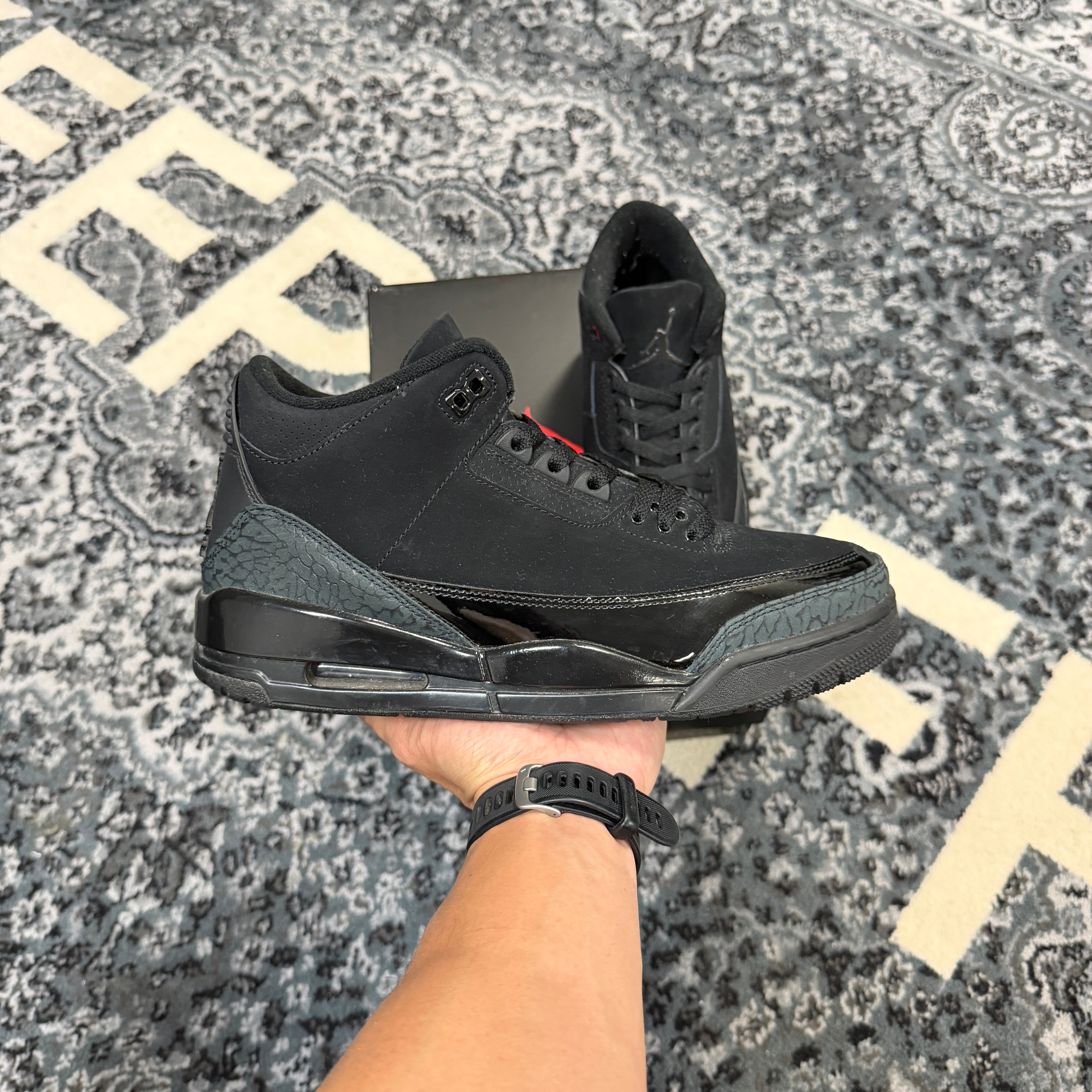 Jordan 3 Retro Black Cat (2025) (Preowned)