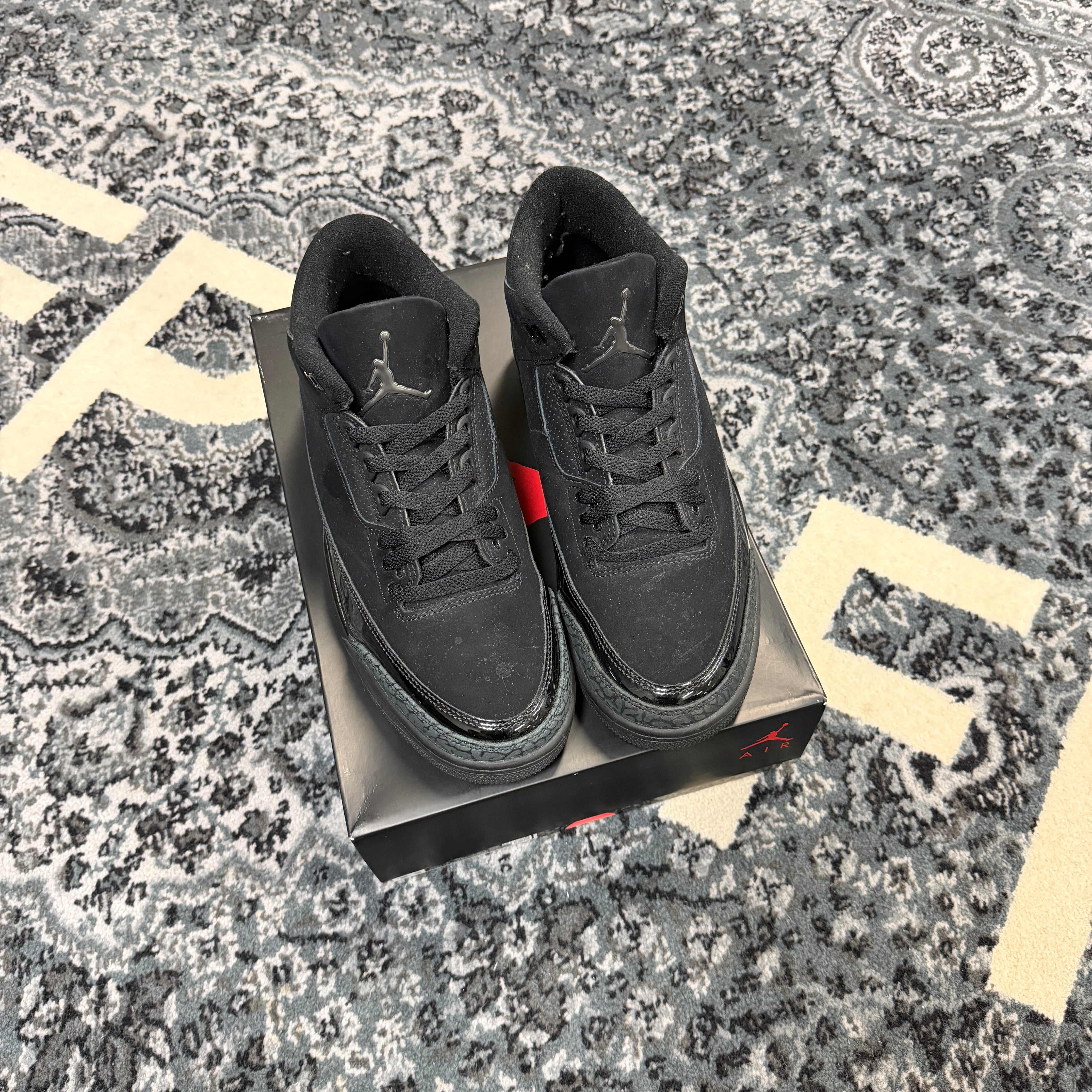 Jordan 3 Retro Black Cat (2025) (Preowned)