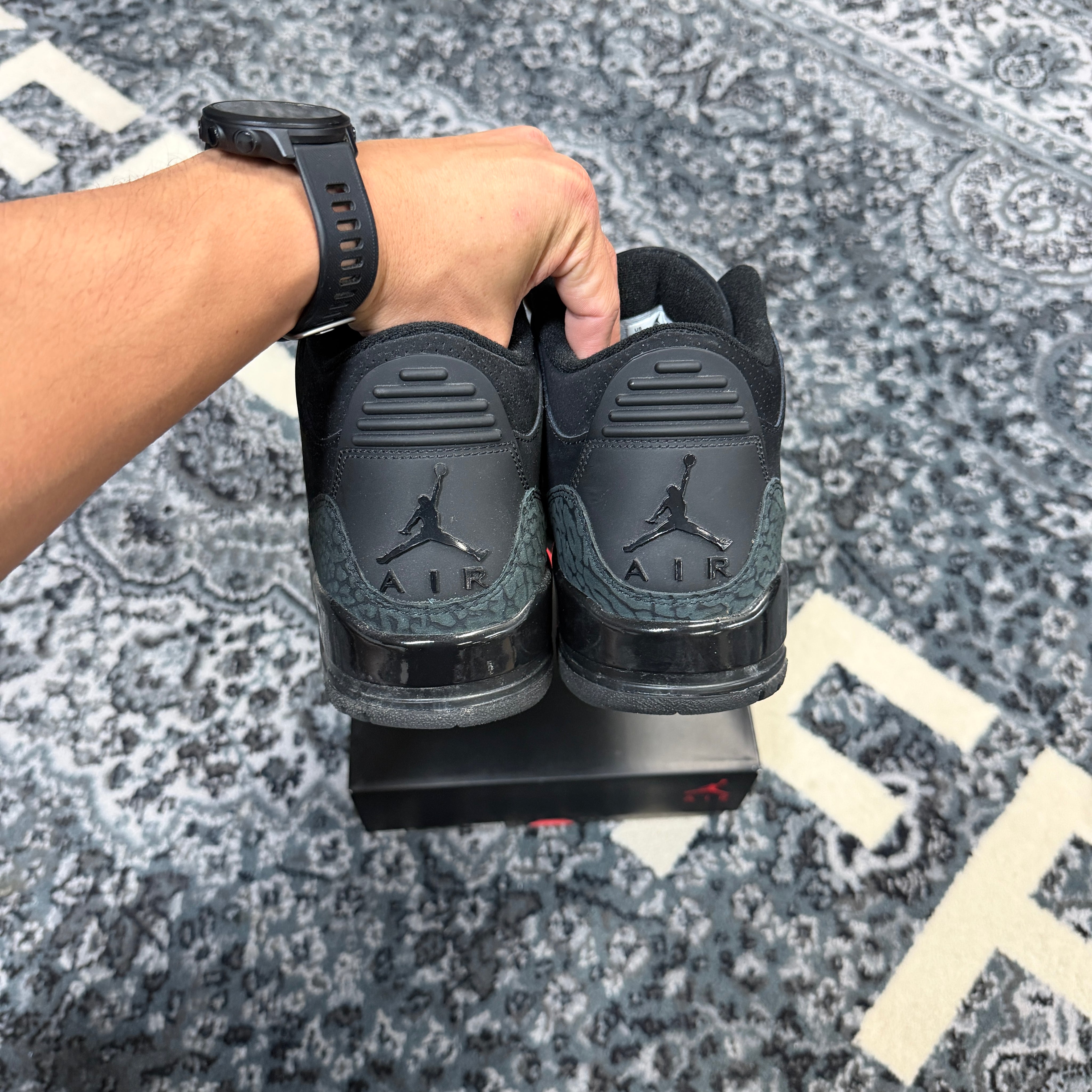 Jordan 3 Retro Black Cat (2025) (Preowned)