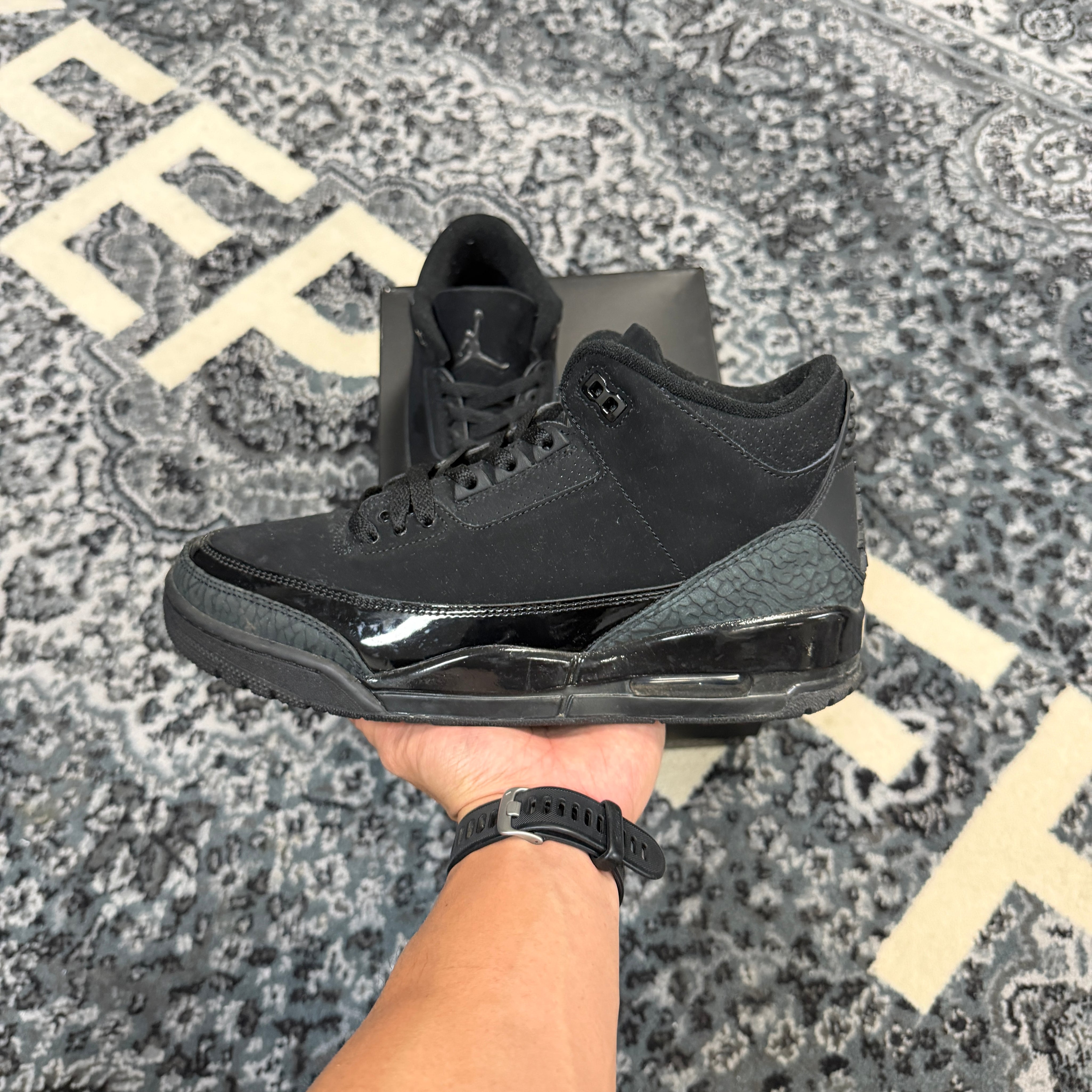 Jordan 3 Retro Black Cat (2025) (Preowned)