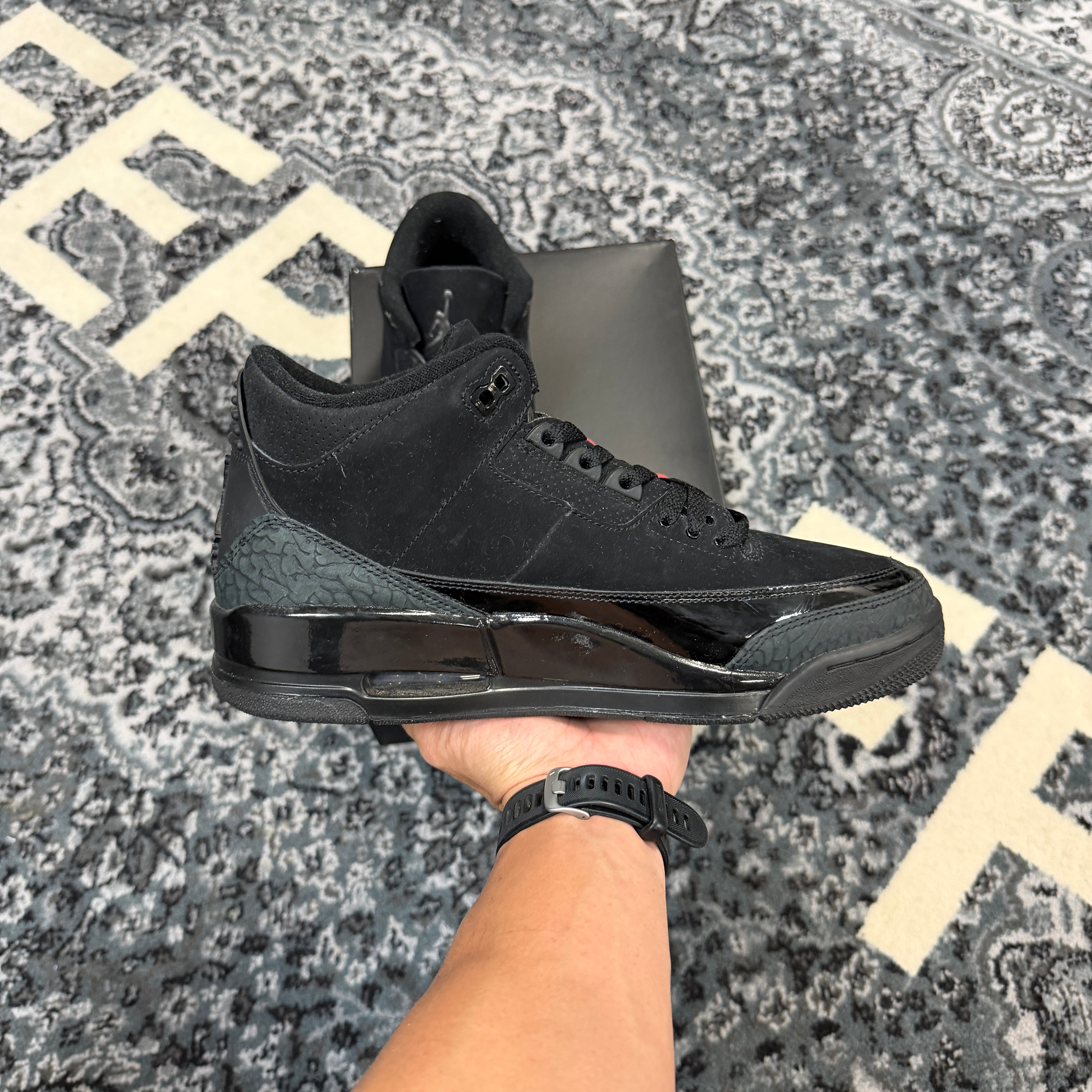 Jordan 3 Retro Black Cat (2025) (Preowned)