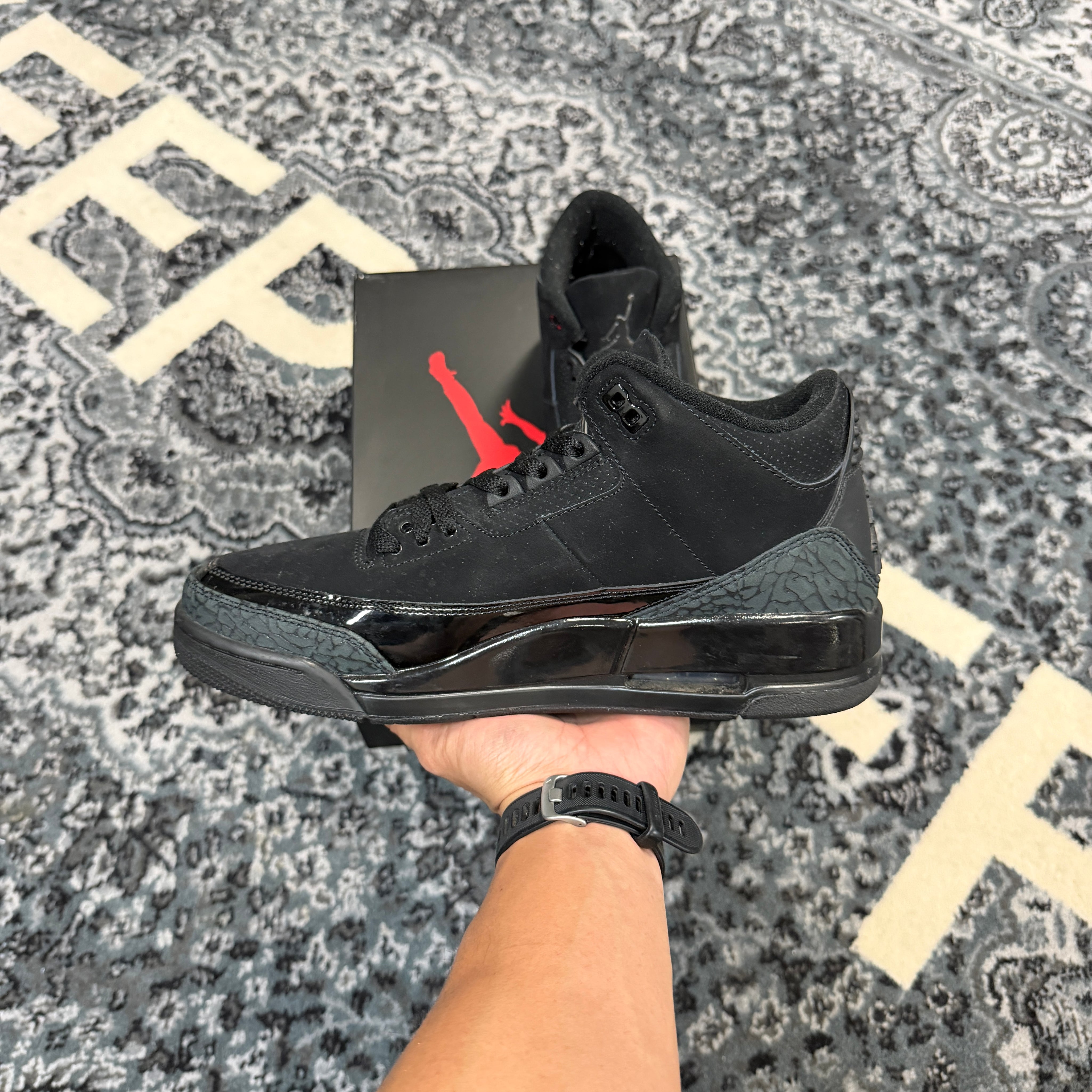 Jordan 3 Retro Black Cat (2025) (Preowned)