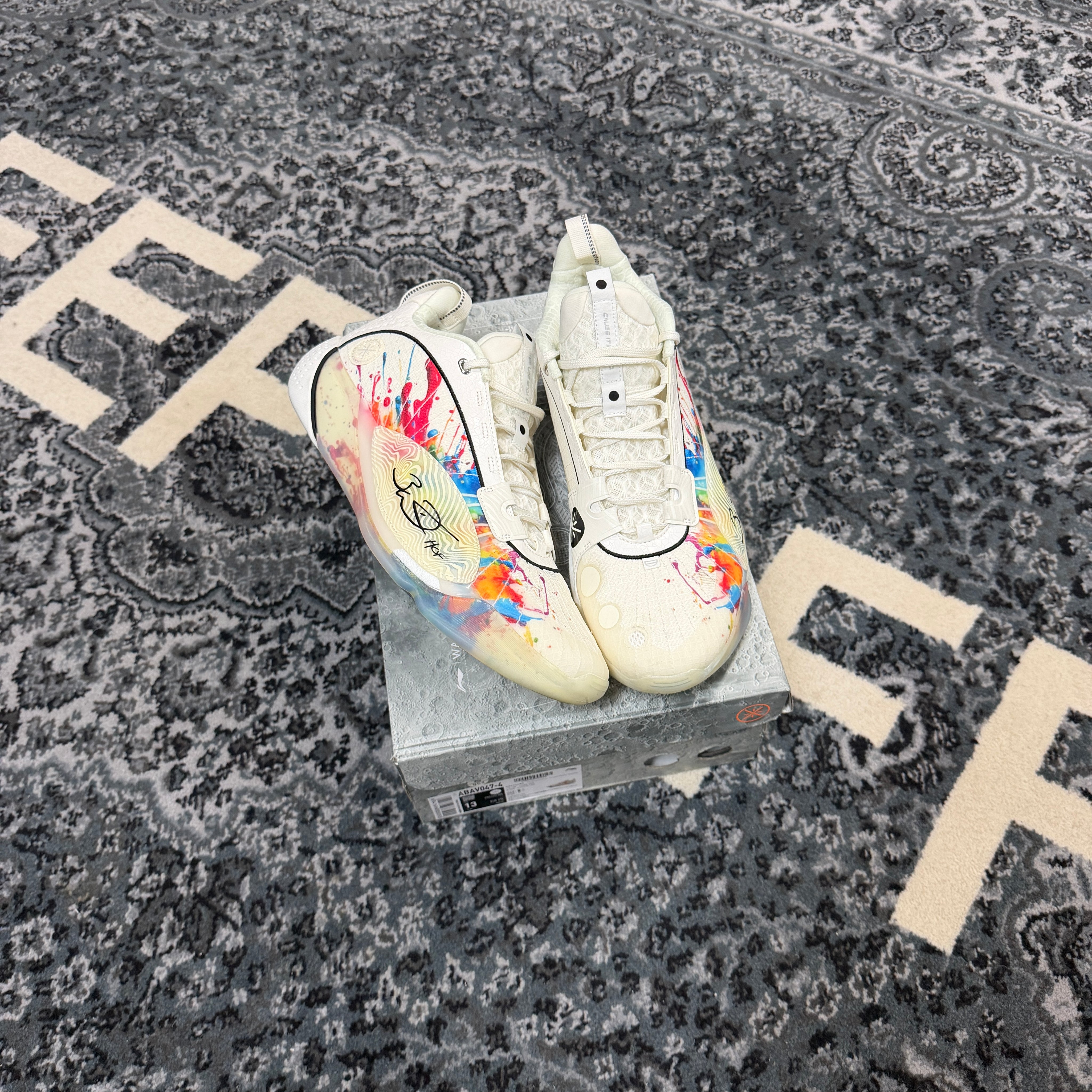 Li-Ning Way of Wade All City 13 Encore Champagne White (Preowned)