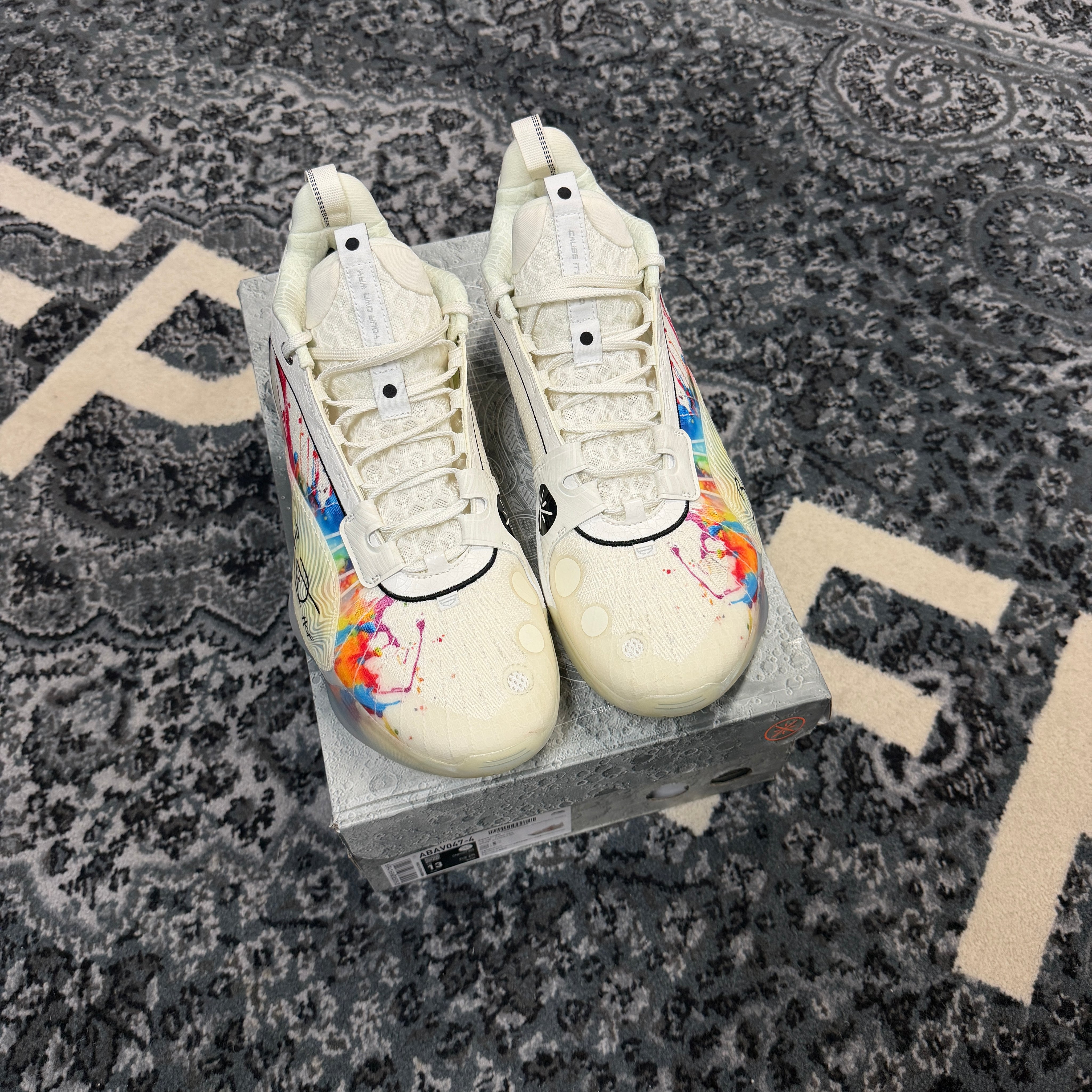 Li-Ning Way of Wade All City 13 Encore Champagne White (Preowned)