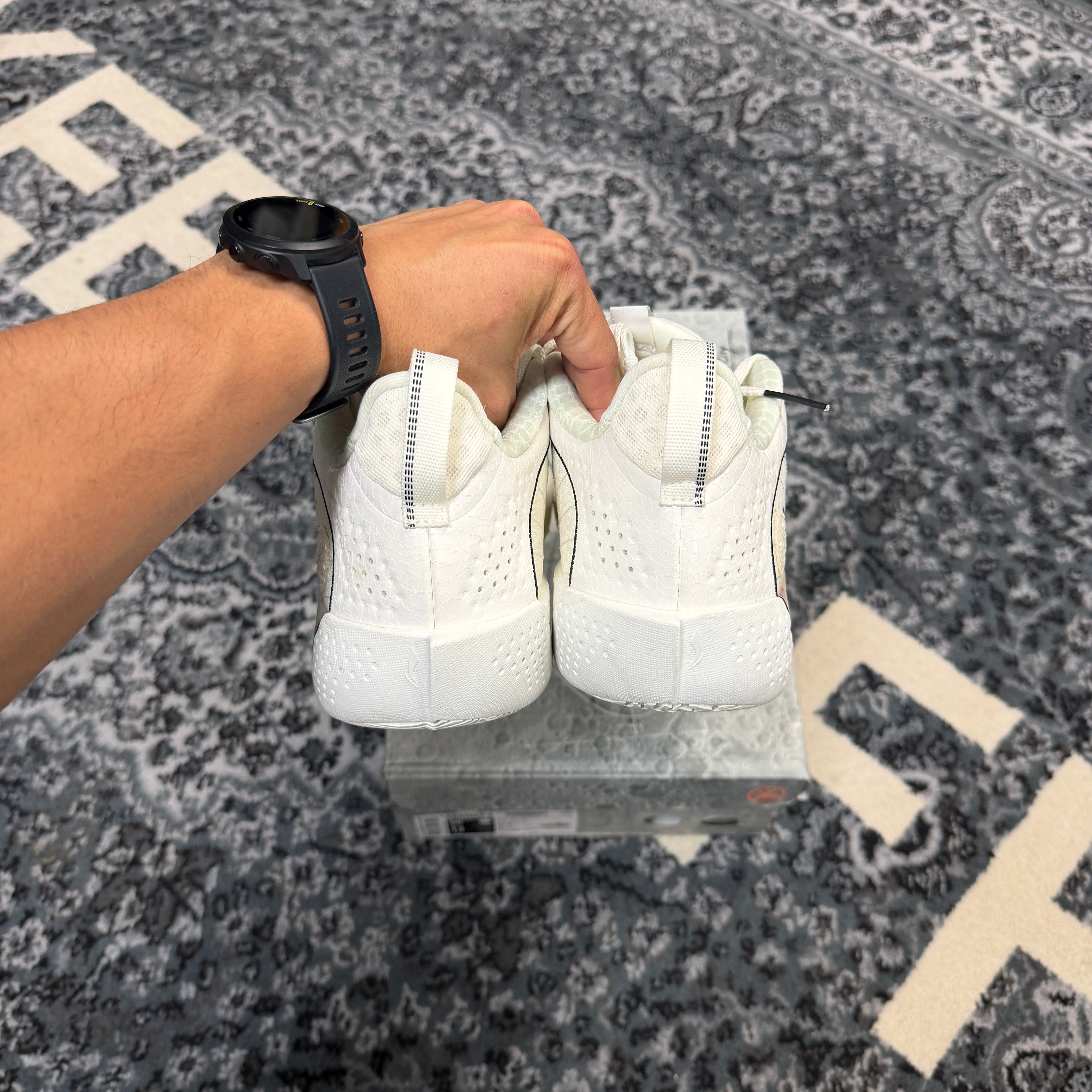 Li-Ning Way of Wade All City 13 Encore Champagne White (Preowned)