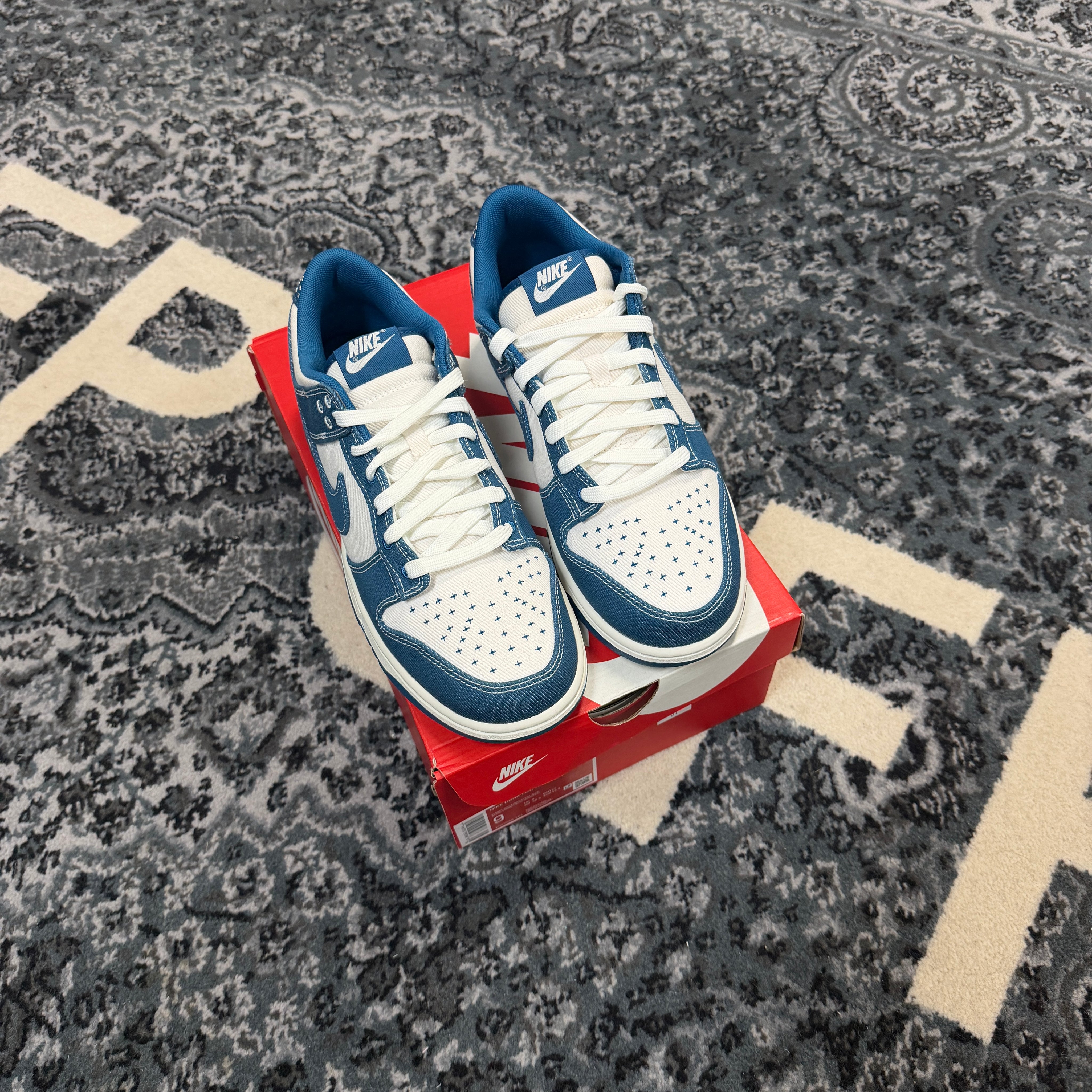 Nike Dunk Low Sashiko Industrial Blue