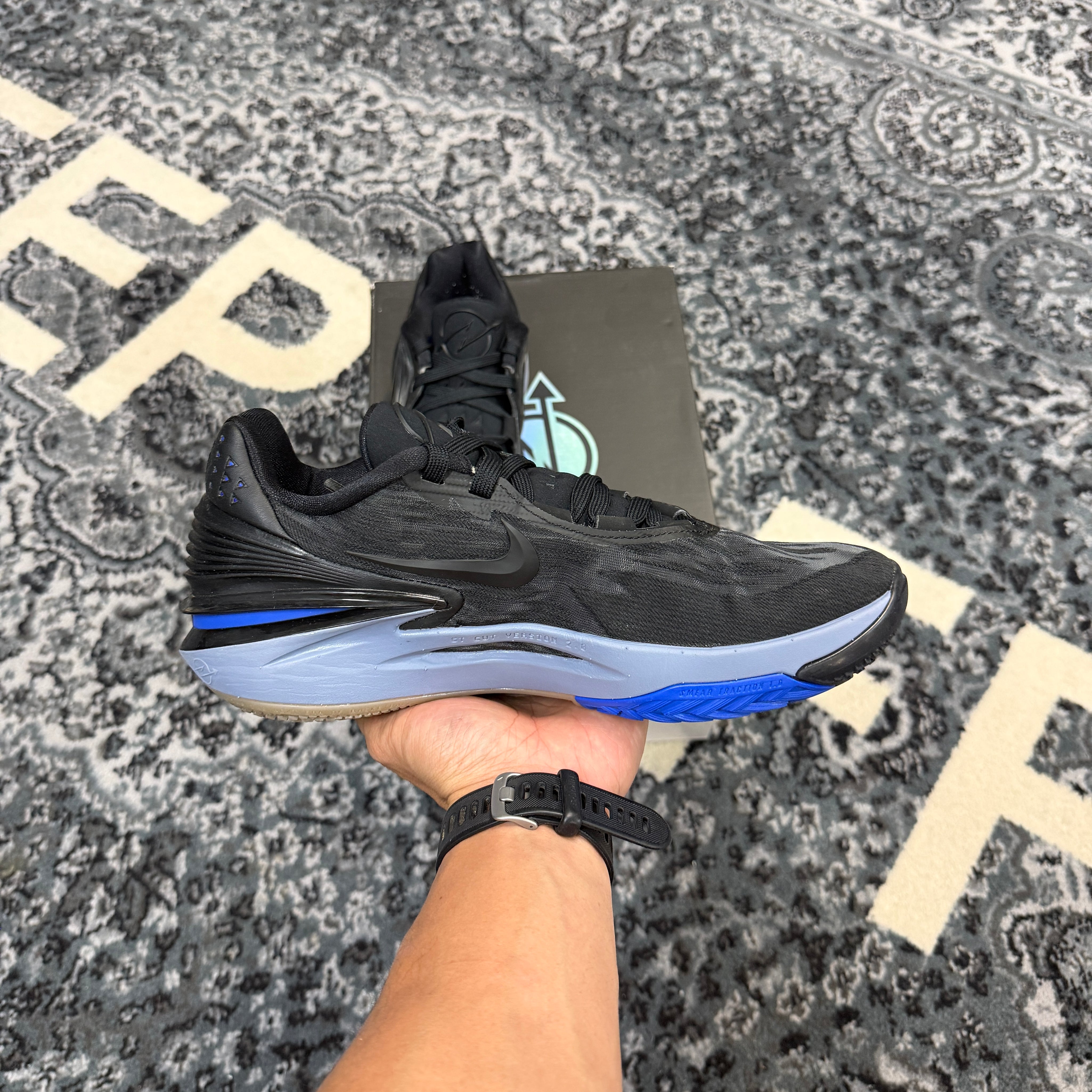 Nike Air Zoom GT Cut 2 Black Racer Blue (Preowned)