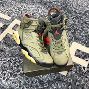 Jordan 6 Travis Scott Olive (Preowned)