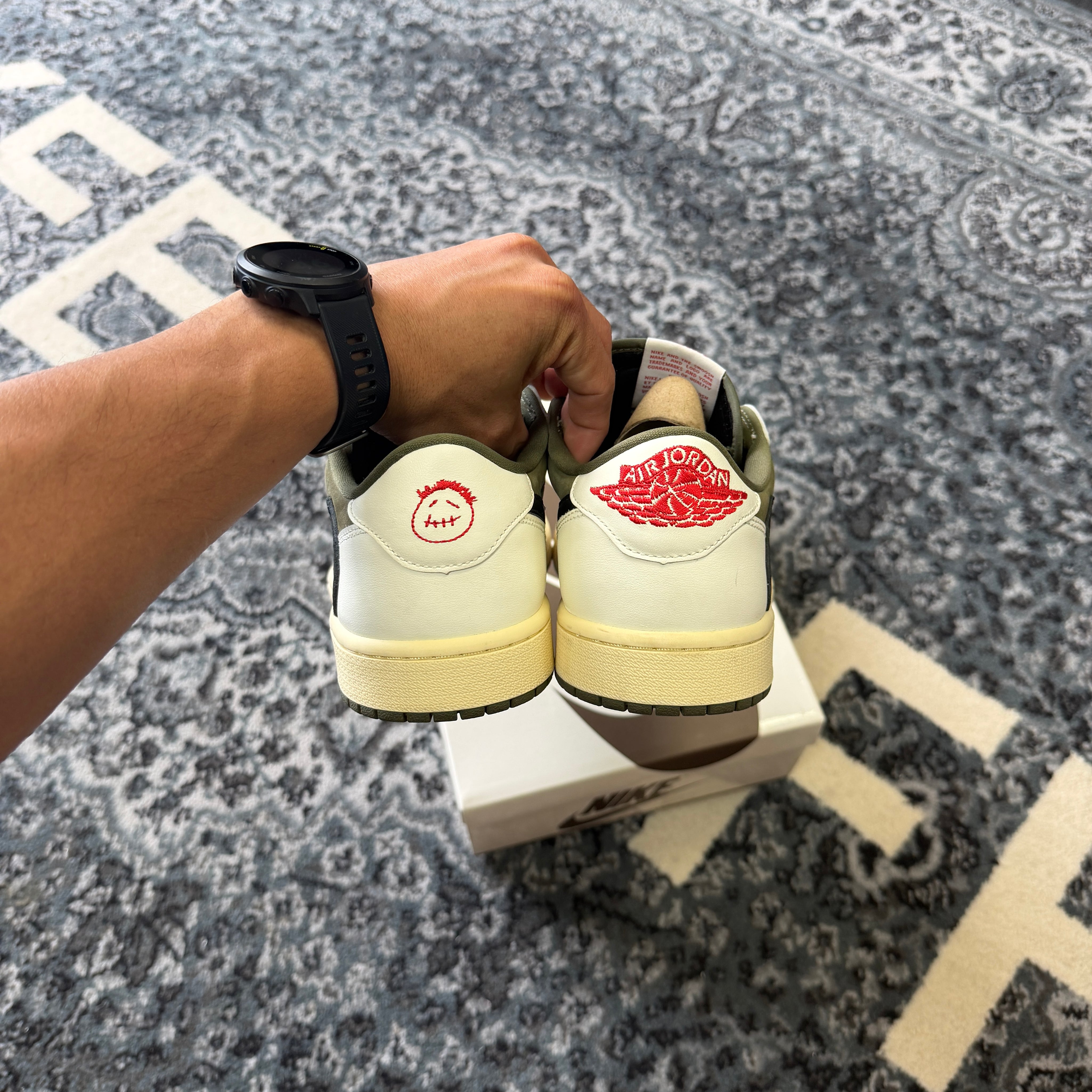 Jordan 1 Retro Low OG SP Travis Scott Medium Olive (Preowned)