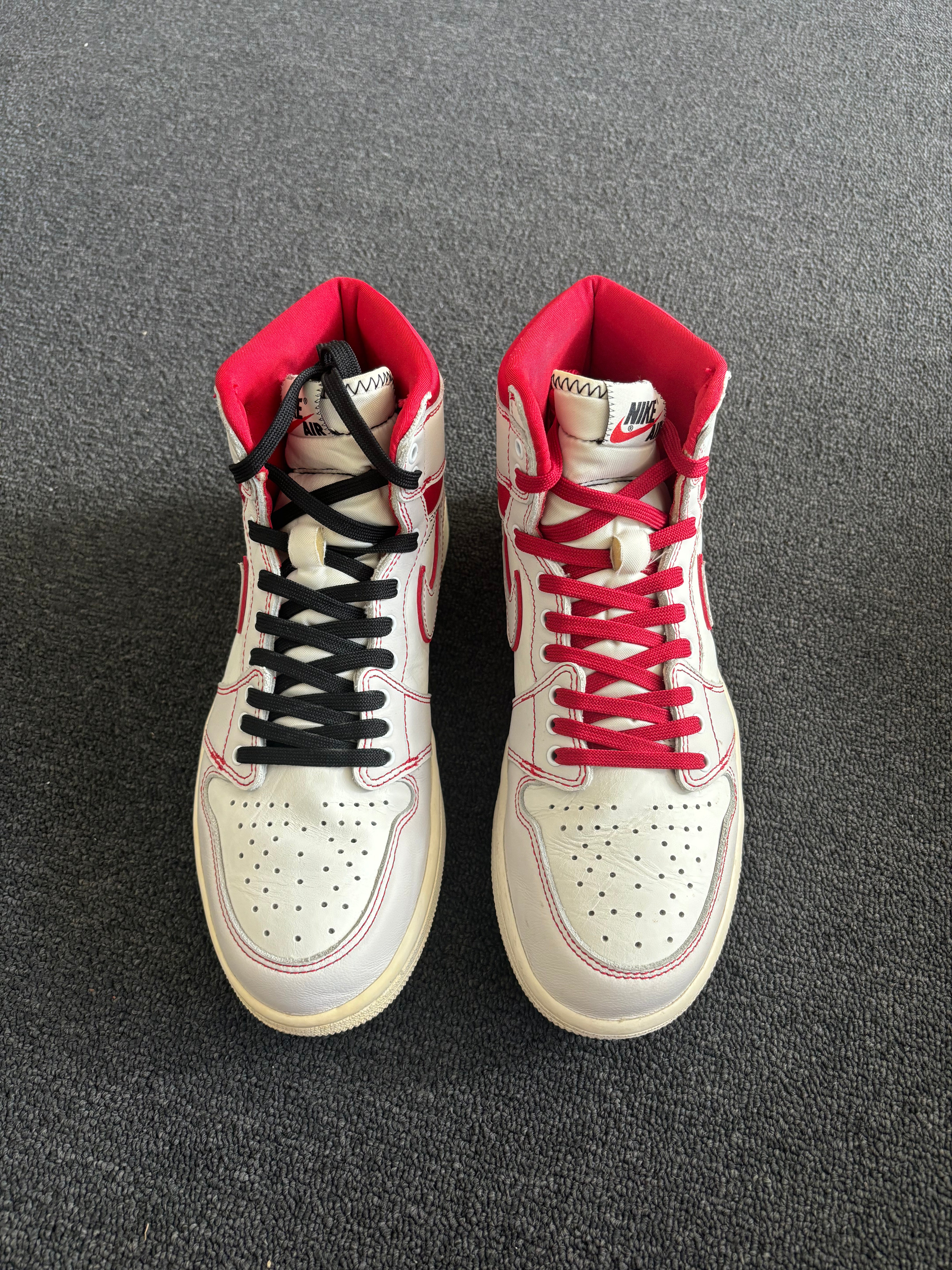 Jordan 1 Retro High Phantom Gym Red (PREOWNED)