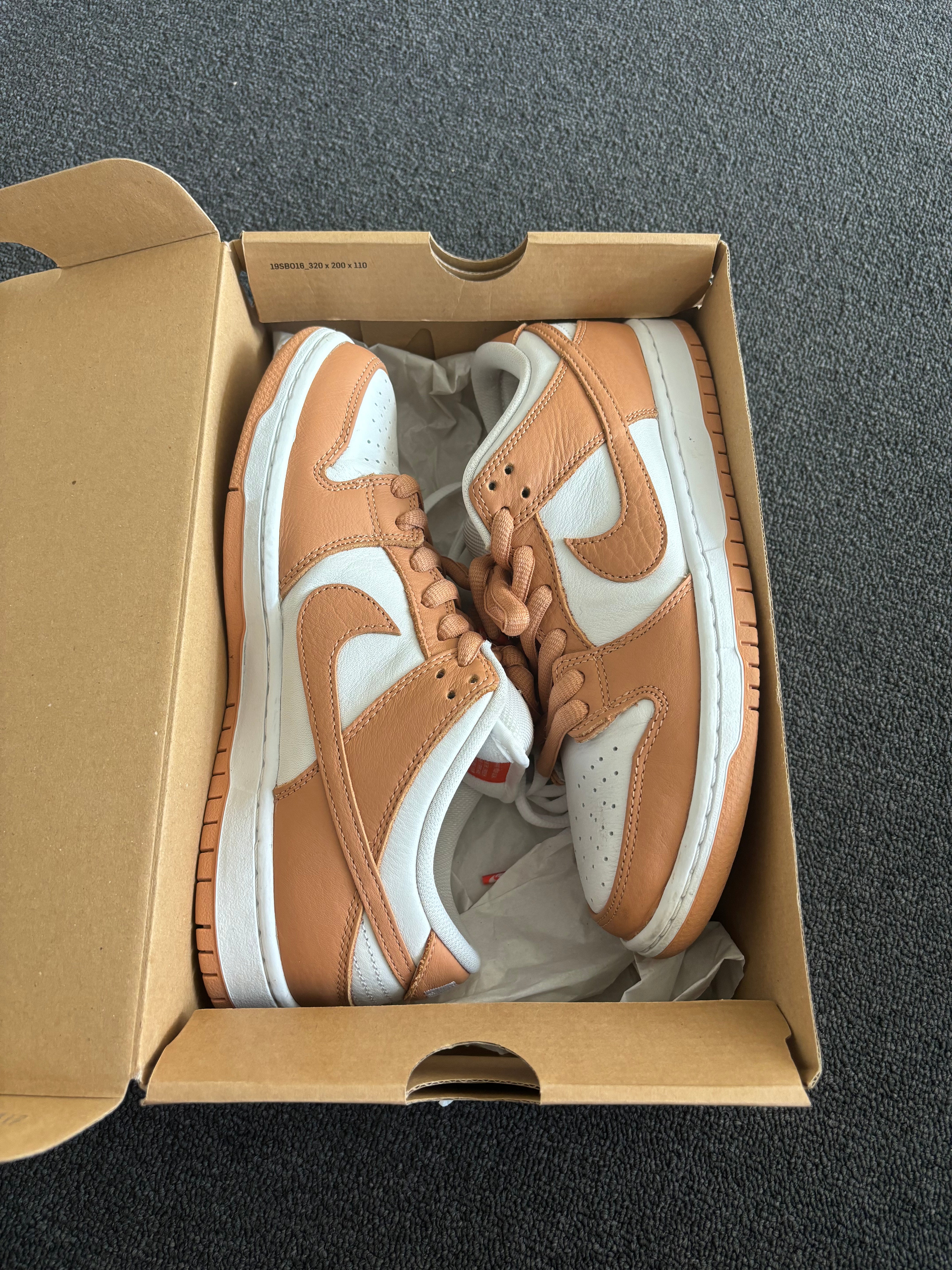 Nike SB Dunk Low Pro ISO Light Cognac (PREOWNED)