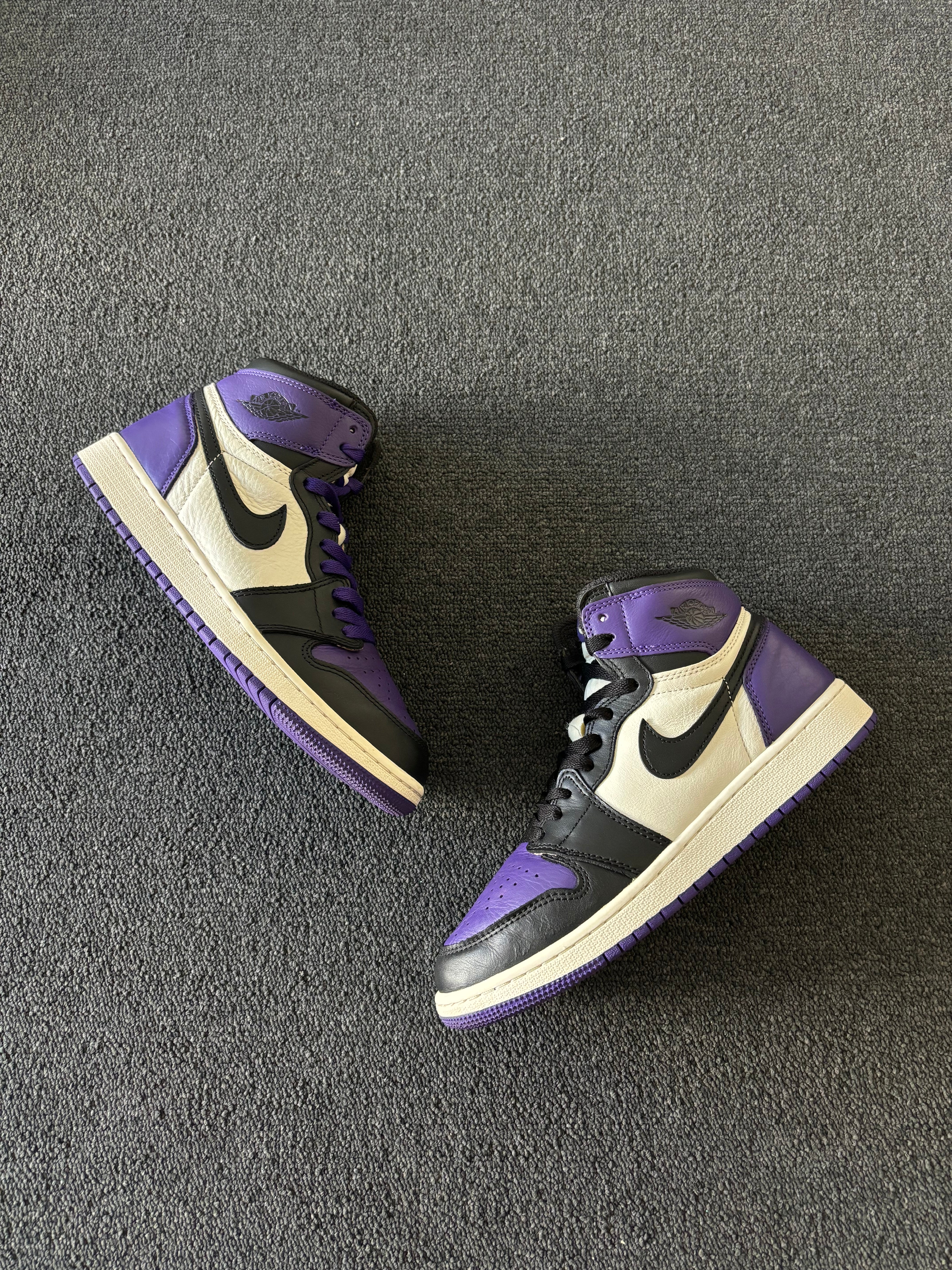 Jordan 1 Retro High Court Purple (GS) (PREOWNED)