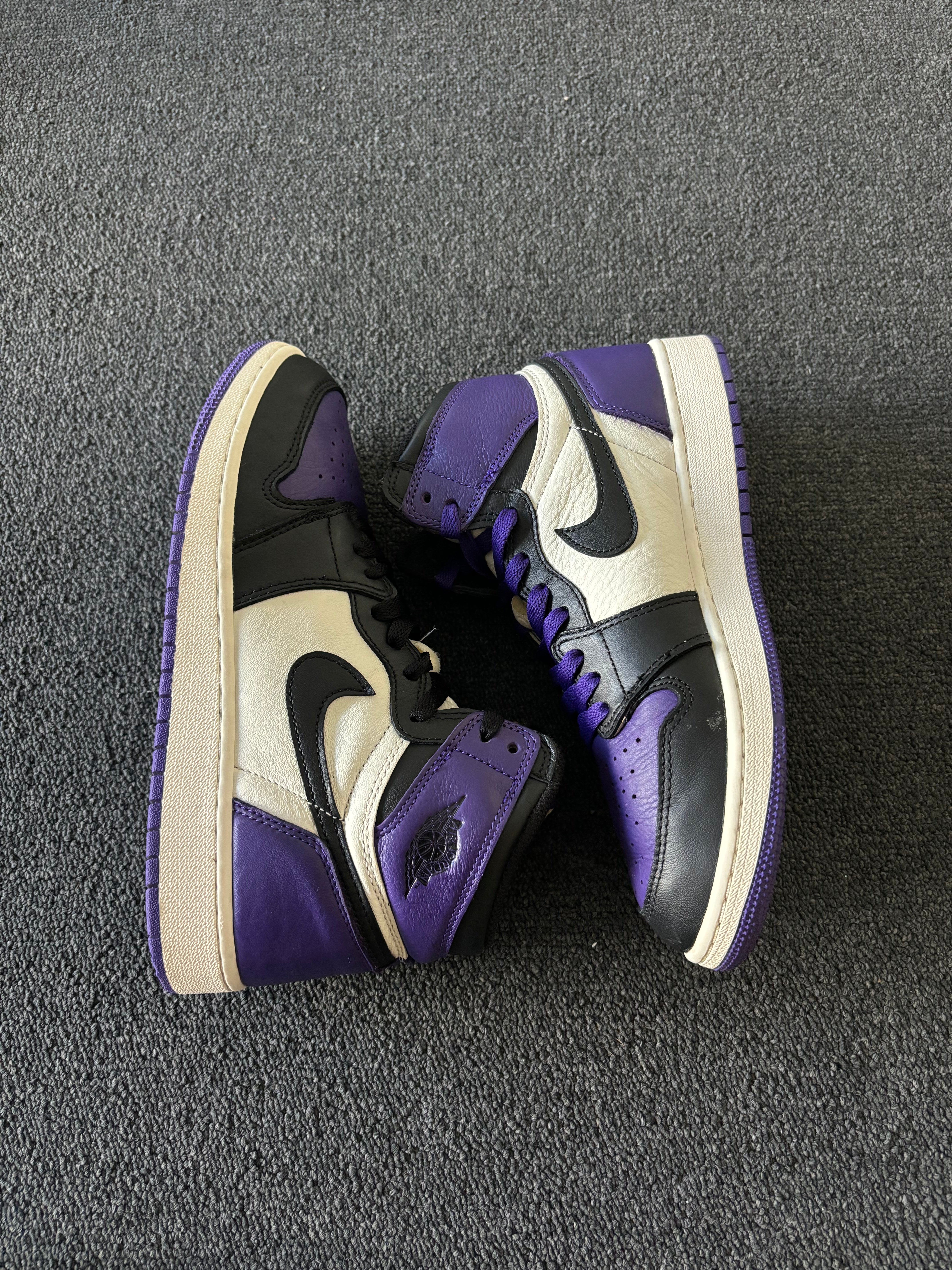 Jordan 1 Retro High Court Purple (GS) (PREOWNED)