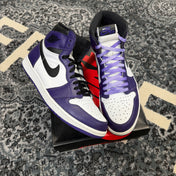 Jordan 1 Retro High Court Purple White (Preowned)