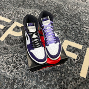 Jordan 1 Retro High Court Purple White (Preowned)