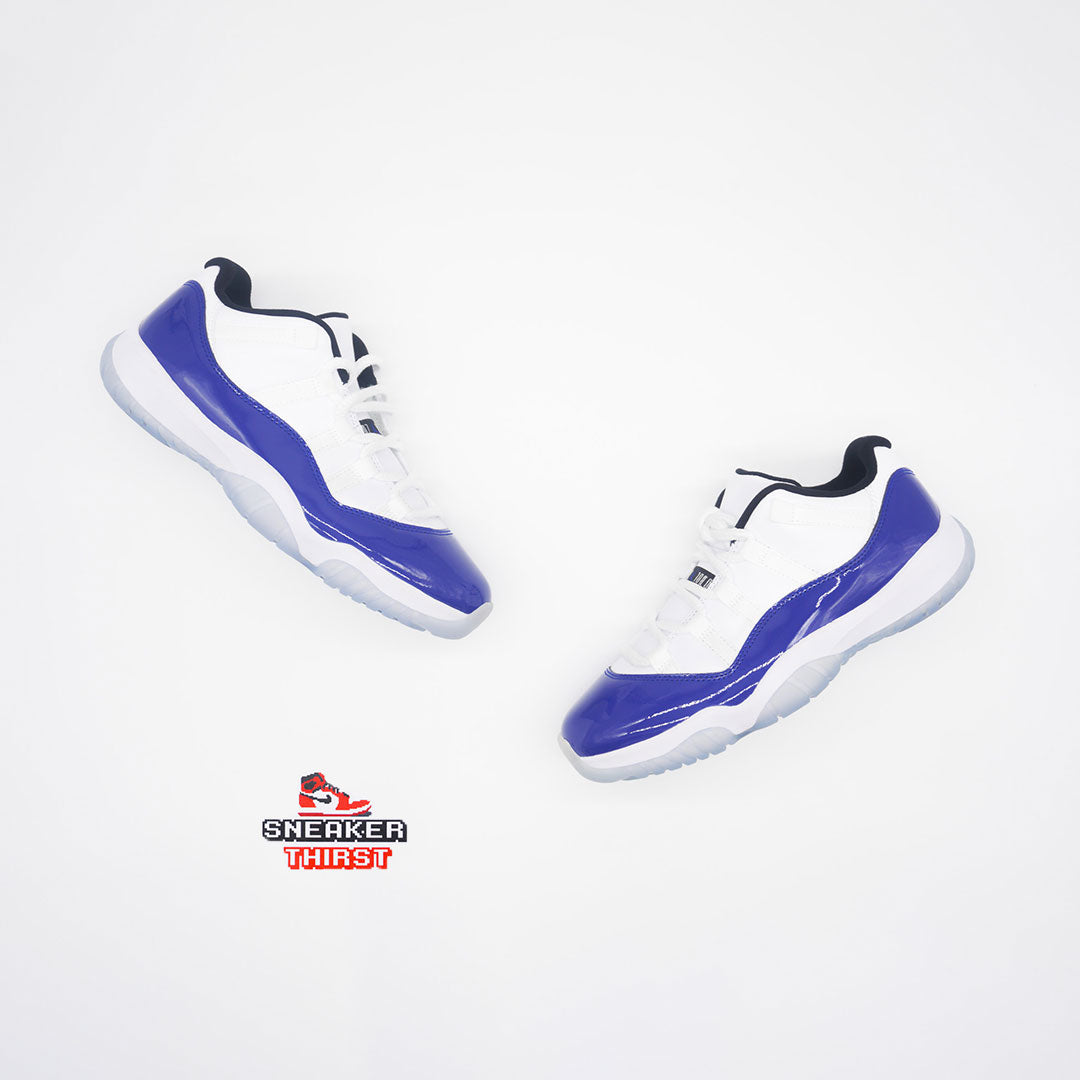 Jordan 11 Retro Low White Concord (Women's)