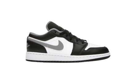 Jordan 1 Low Black White Grey (GS)