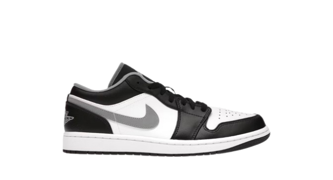 Jordan 1 Low Black White Grey