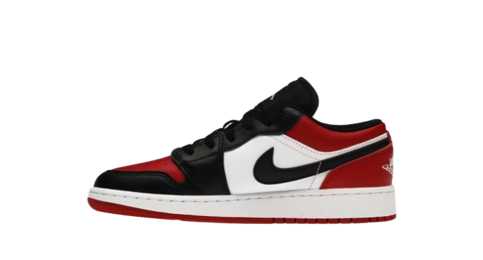 Jordan 1 Low Bred Toe (GS)