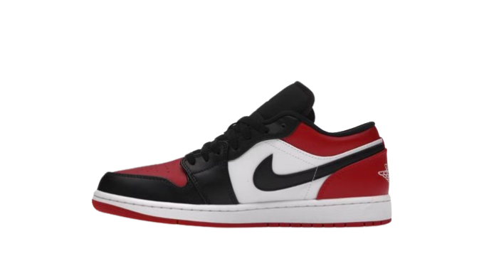 Jordan 1 Low Bred Toe