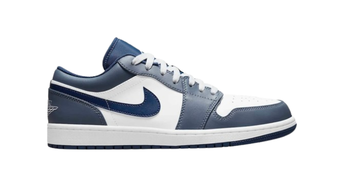 Jordan 1 Low Slate Blue Navy (GS)