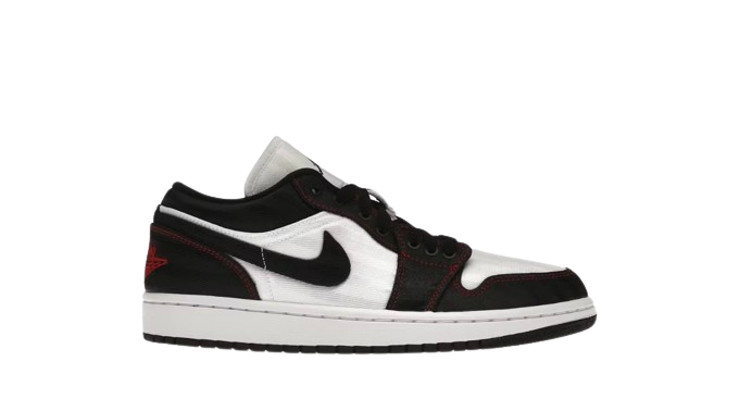 Jordan 1 Low SE Utility White Black Gym Red (Women's)