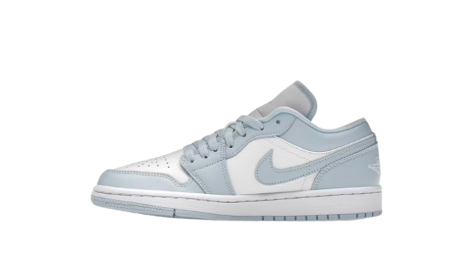 Jordan 1 Low White Ice Blue (Women's)