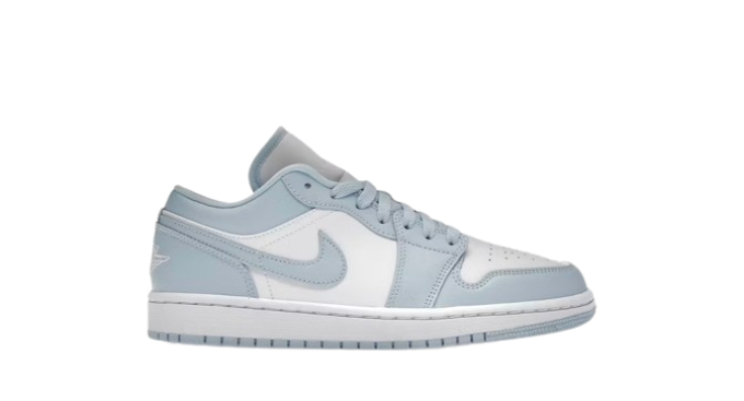 Jordan 1 Low White Ice Blue (Women's)