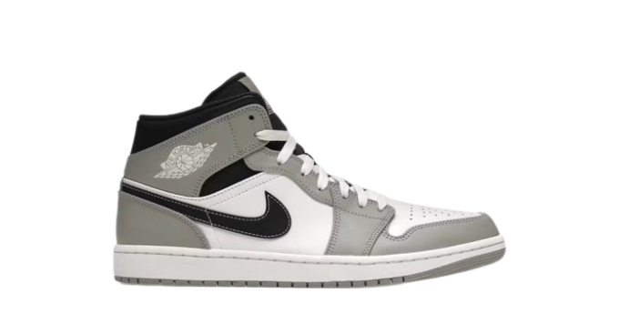 Jordan 1 Mid Light Smoke Grey Anthracite