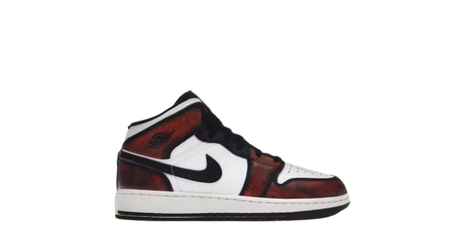 Jordan 1 Mid Wear-Away Chicago (GS)