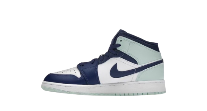 Jordan 1 Mid Mystic Navy Mint Foam (GS)