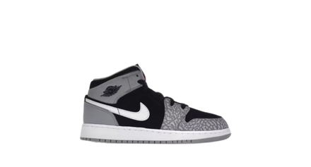 Jordan 1 Mid SE Elephant Print (GS)