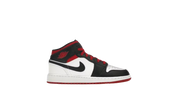 Jordan 1 Mid White Gym Red Black (GS)