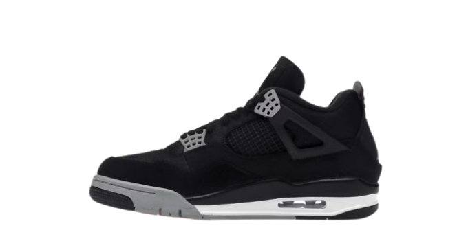 Jordan 4 Retro SE Black Canvas