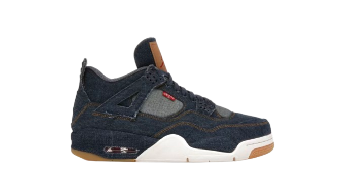 Jordan 4 Retro Levi's Denim (Tag with Levi's Logo)