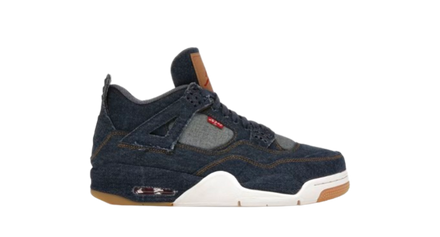 Jordan 4 Retro Levi's Denim (Tag with Levi's Logo)