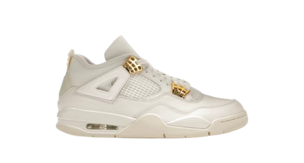 Jordan 4 Retro Metallic Gold (Women's)