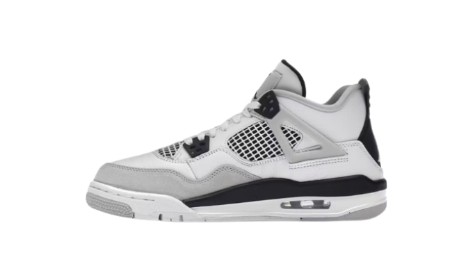 Jordan 4 Retro Military Black (GS)